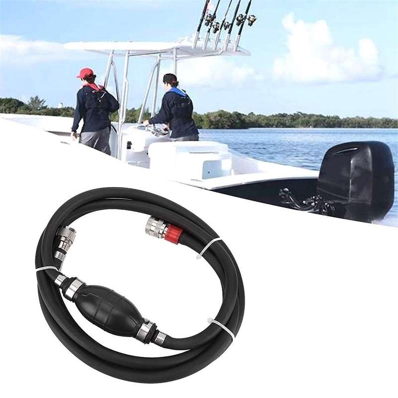 3B7-70200 Fuel Hose Assy with Primer Bulb for Tohatsu Outboard M NS 5 - 90HP 7.93FT 3B7-70200-4 3B7-