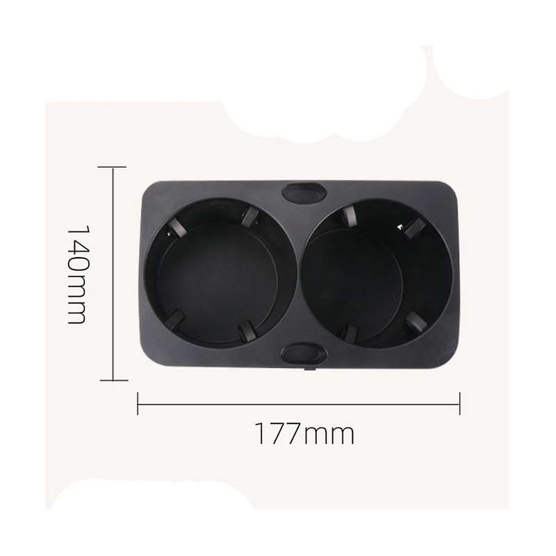 3c0862834 Car Armrest Box Water Cup Holder for B6 B7 2007-2015 Center Console Beverage Cup Holder 3
