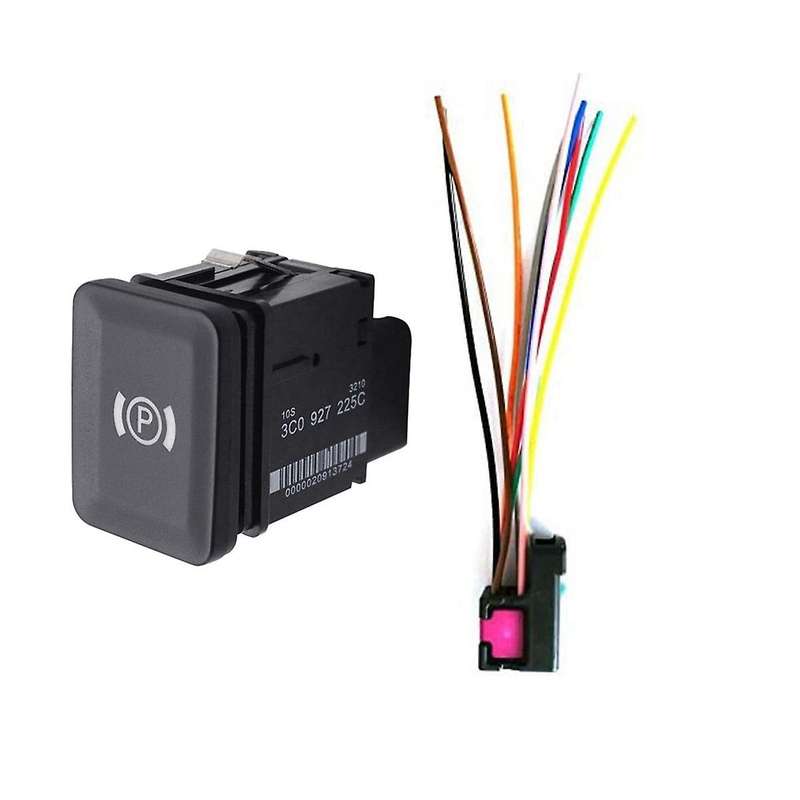 3C0927225 1K0972776 Reversing Radar Switch Wiring Connector Brake Button Car for B6 CC 3C 2006-2012
