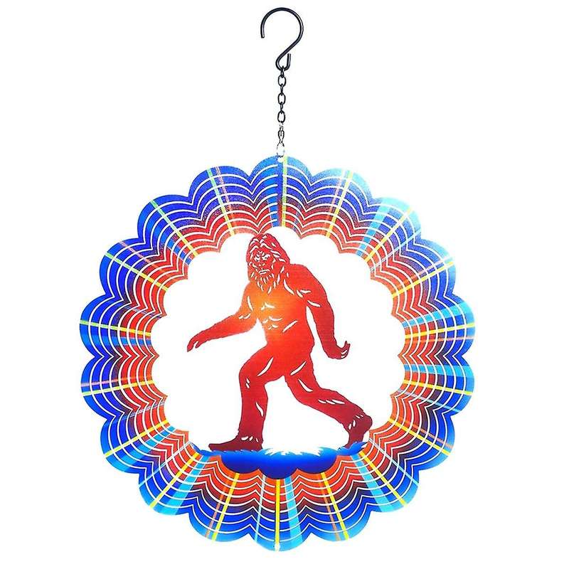 3d Chicken Wind Spinners Gifts for Women 12 Inch 3d Hanging Wind Spinner for Outdoor Decor, Yard Art