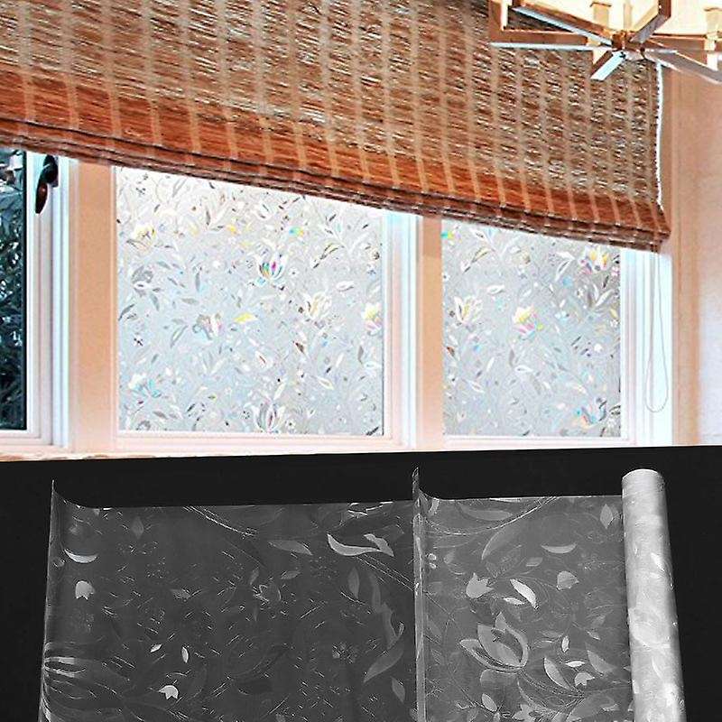 3d Anti-heat Electrostatic Solar Glass Film & Uv Film Window Blinding Film Static Opaque Glass Glas
