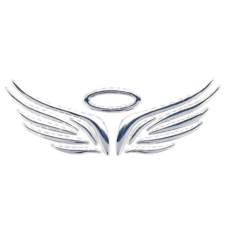 3d Angel Fairy Wings Car Auto Truck Logo Emblem Badge Decal Sticker 3 Colors
