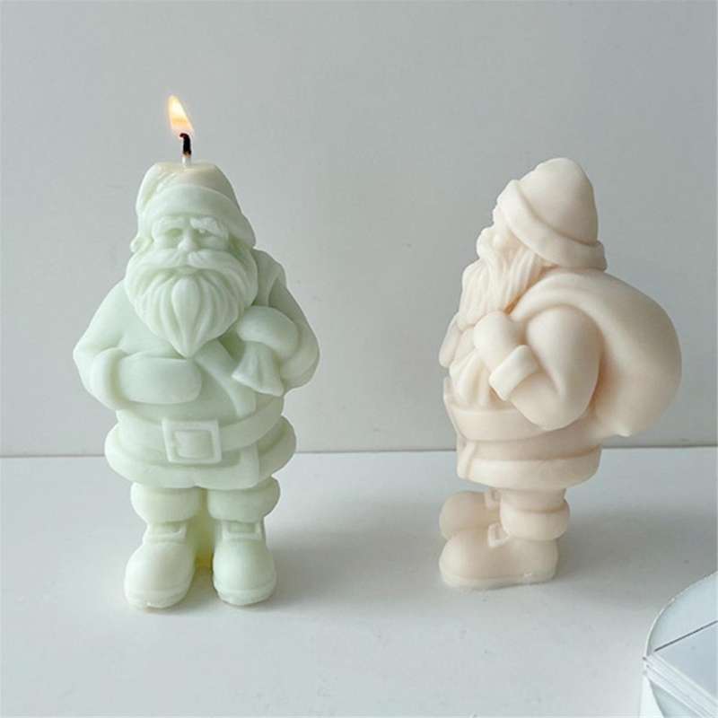 3d Diy Cute Candle Silicone Mold Chocolate Cake Soap