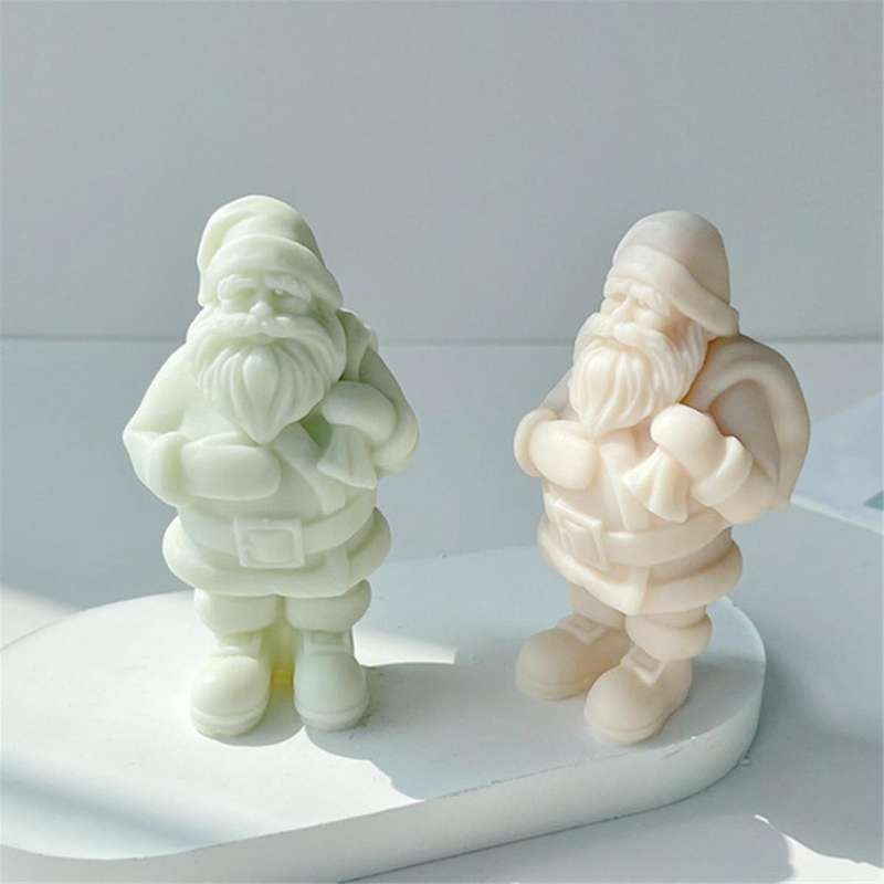 3d Diy Cute Candle Silicone Mold Chocolate Cake Soap