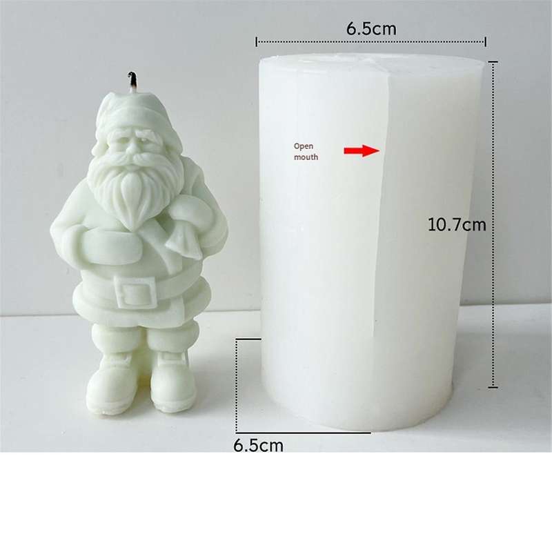 3d Diy Cute Candle Silicone Mold Chocolate Cake Soap