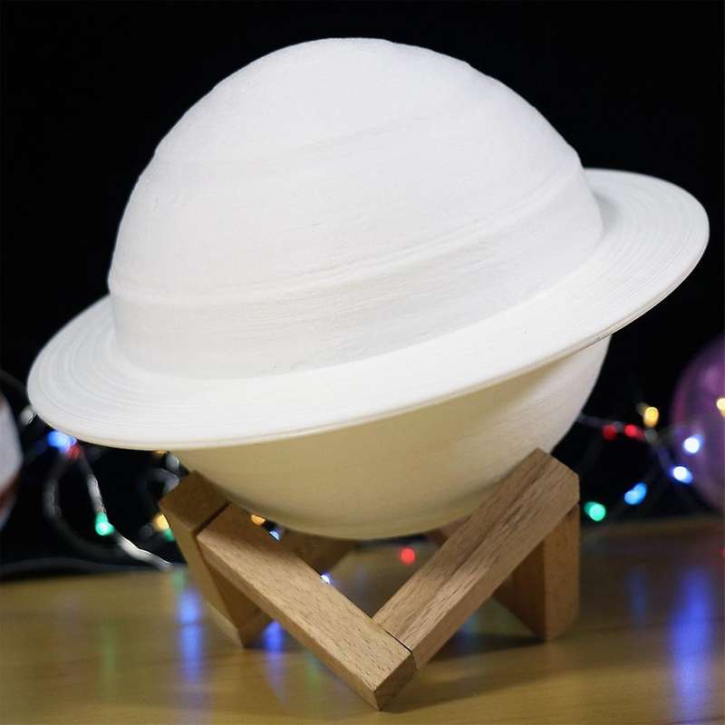 3D Lamp Moon Lamp 16 Colors Change Press Usb Led Night Light Planet Moon Light Home Decor Gift