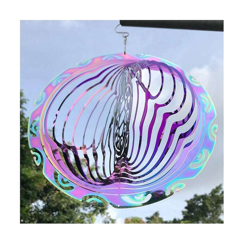 3d Tortoise Wind Chimes Spinner Bell Pendant for Room Party Christmas Decor Garden Decoration Outdoo