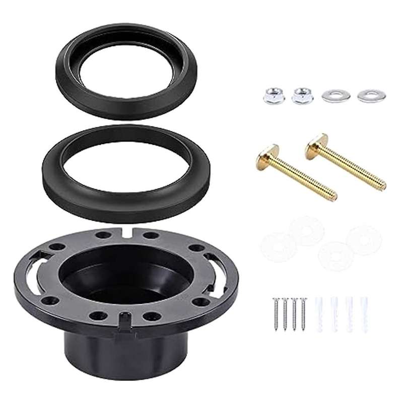 3-in-1 Combo Rv Toilet Seal and Flange Kit - Perfect Fit for Residence Models