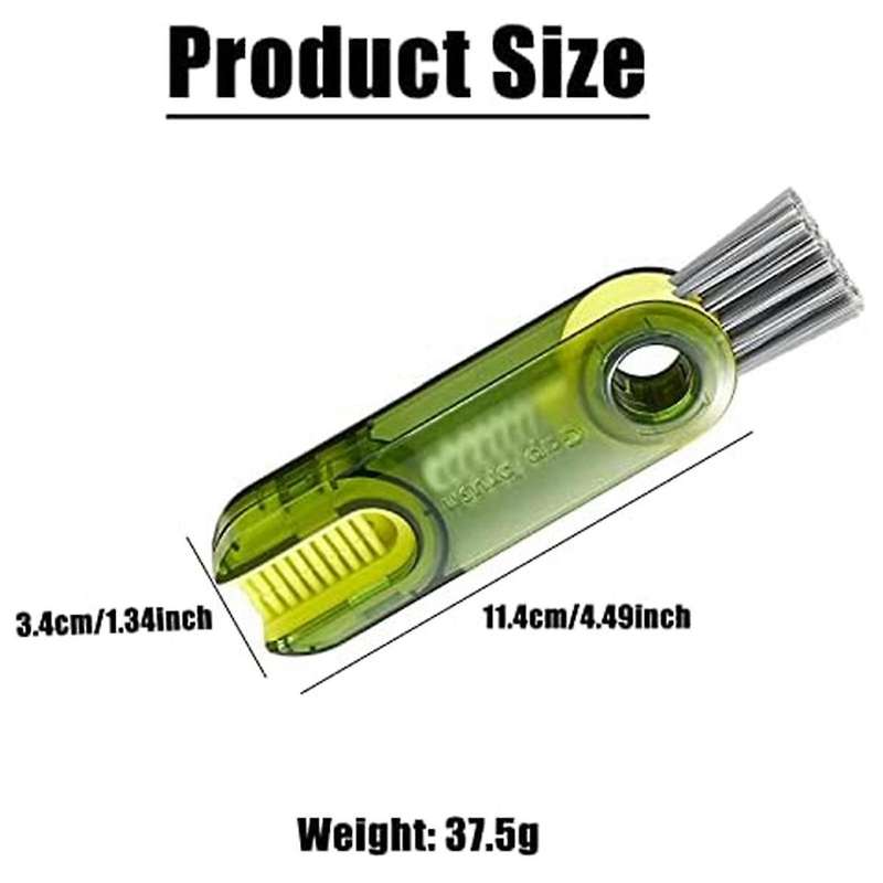3-in-1 Multifunctional Space Cleaning Brush, Multi-Functional Crevice Cleaning Brush, Tiny Bottle Cu