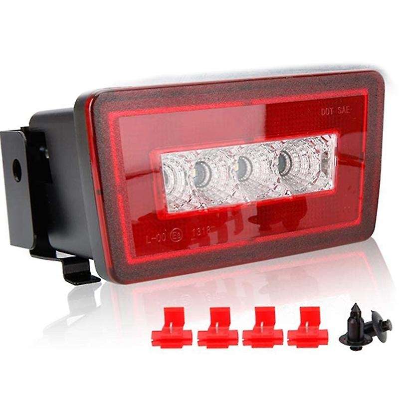 3-In-1 LED Rear Fog Light Kit for 2011-Up / XV Crosstrek, Brake Backup Reverse Light (Red Lens)