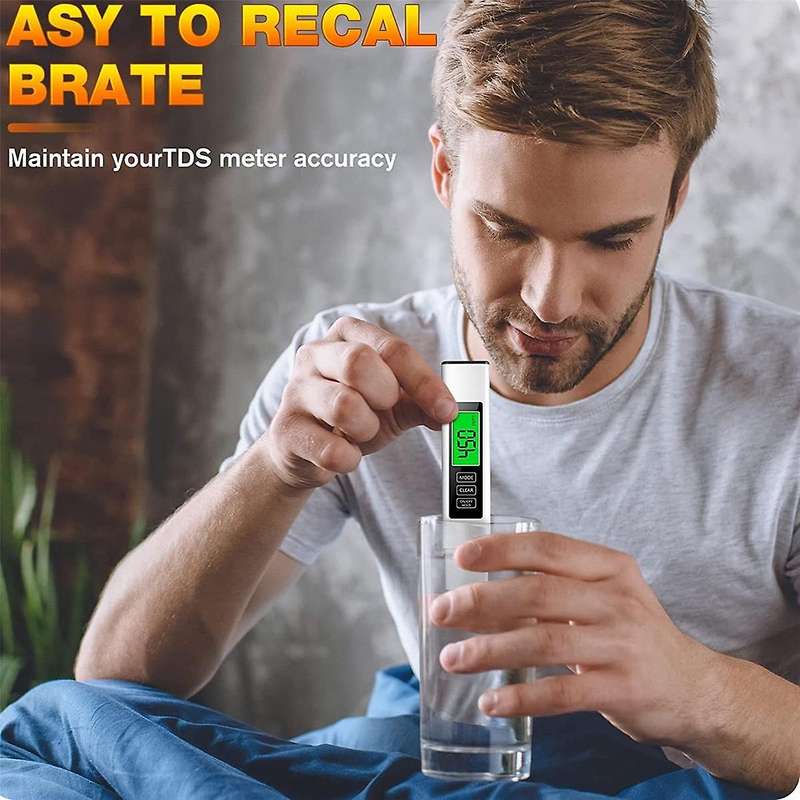 3-in-1 TDS Water Quality Tester High Accuracy Digital Water Testing Kit for Drink Water Water Teste