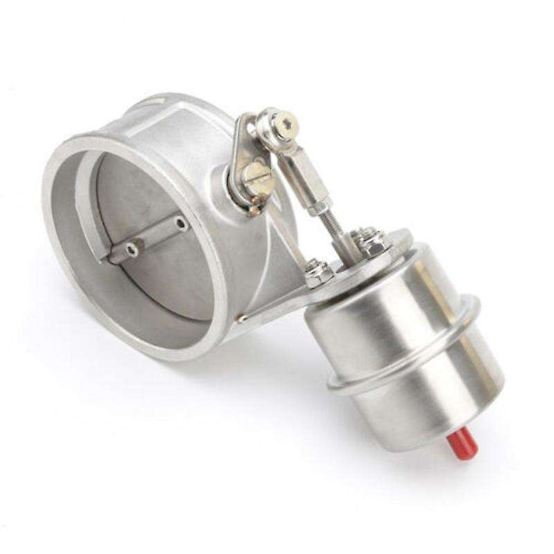 3inch 76mm Exhaust Control Valve Set Vacuum Actuator CLOSED Style Cutout Downpipe