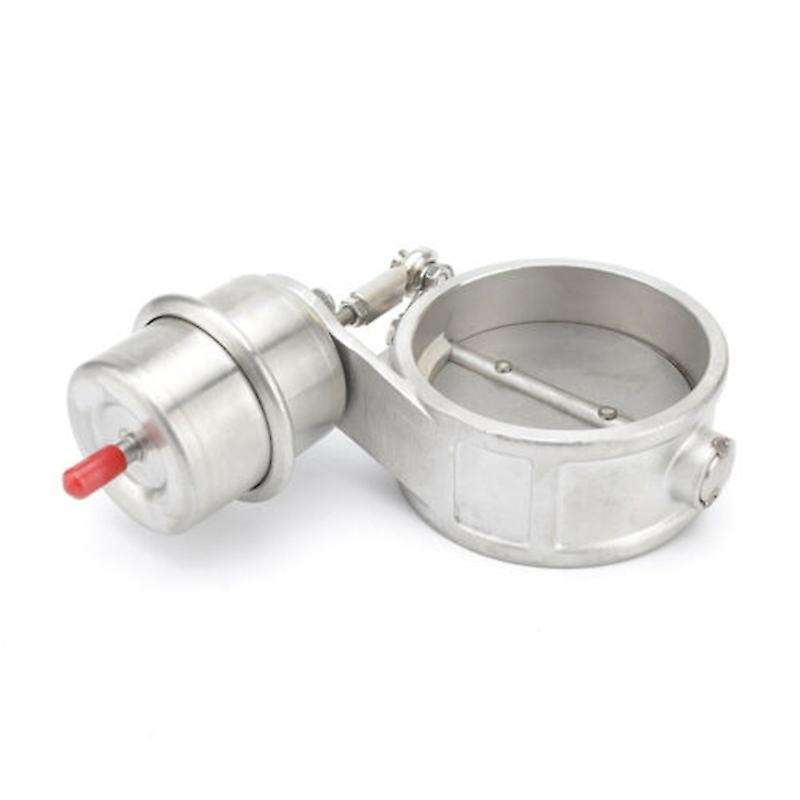 3inch 76mm Exhaust Control Valve Set Vacuum Actuator CLOSED Style Cutout Downpipe