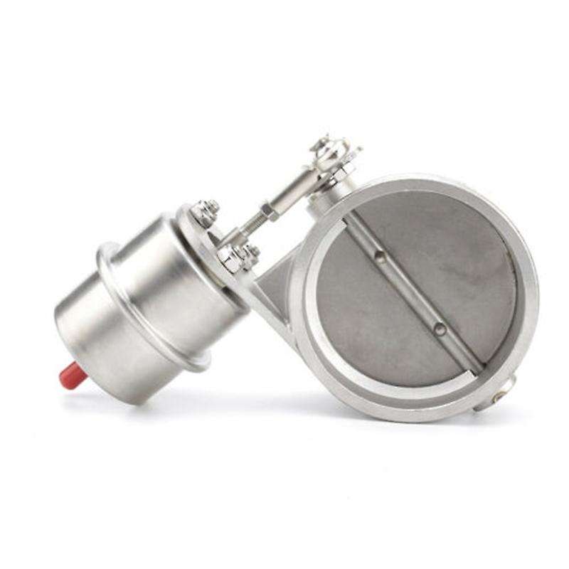 3inch 76mm Exhaust Control Valve Set Vacuum Actuator CLOSED Style Cutout Downpipe