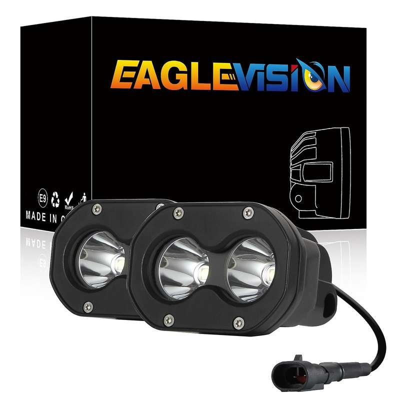 3Inch 60W LED Pods Lights, Driving Lights Fog Lights Work Light Headlights for Car Motorcycle Trucks