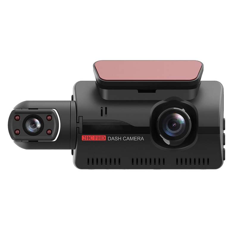 3-Inch Full HD Dash Cam Car DVR with Sensor 24H Park Loop Recording Drive Recorder