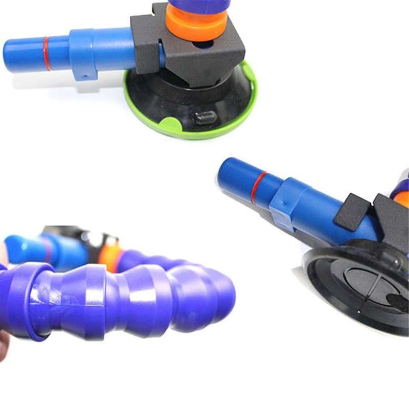 3inch Heavy Duty Hand Pump Suction Cup with Flexible Stand for Dent Repair Light