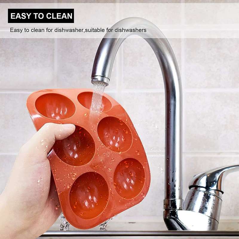 3Packs Medium Semi Sphere Silicone Mold Baking Mold for Making Chocolate, Cake, Jelly, Dome Mousse