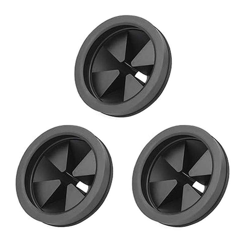 3-Pack Sink Backsplash Garbage Disposal Splash Guard Food Waste Disposer Splash Guard Collar Replace