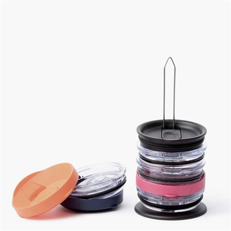 3Pc -Lid Organizers, Stackable Space-Saving Water Bottle Lid Rack Holder for Cabinet and Countertops