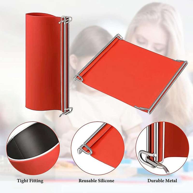 3Pc Sublimation Mug Wraps,Sublimation Silicone Tumbler Wrap with Resistant Gloves,Heat Press Mug Cla