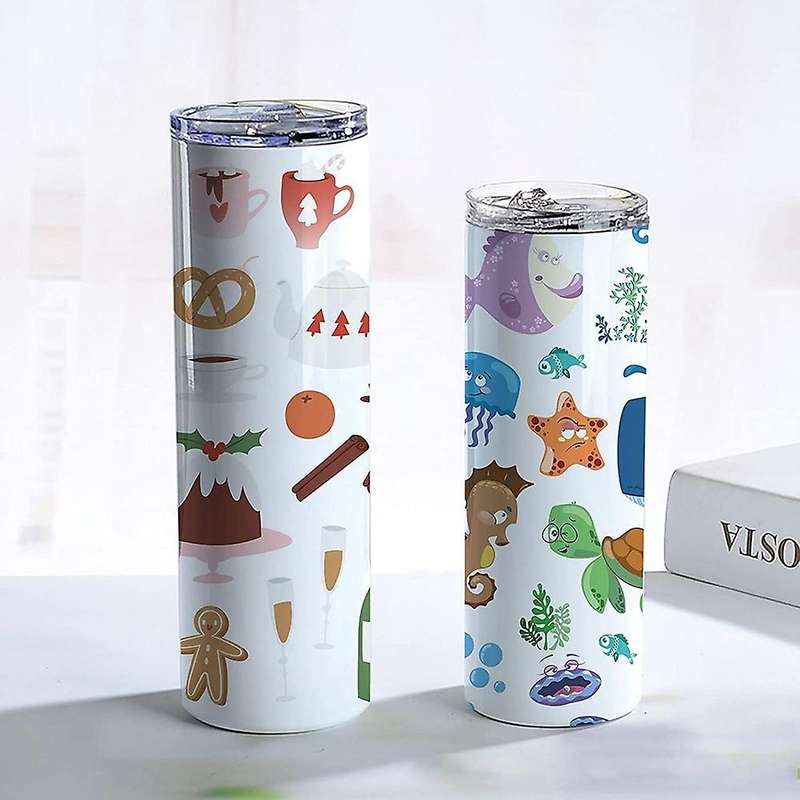 3Pc Sublimation Mug Wraps,Sublimation Silicone Tumbler Wrap with Resistant Gloves,Heat Press Mug Cla