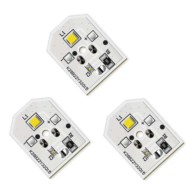 3pc Wr55x11132 Refrigerator Bulb Light Replacement Led Compatible Wr55x25754 Wr55x26486 Wr55x30602