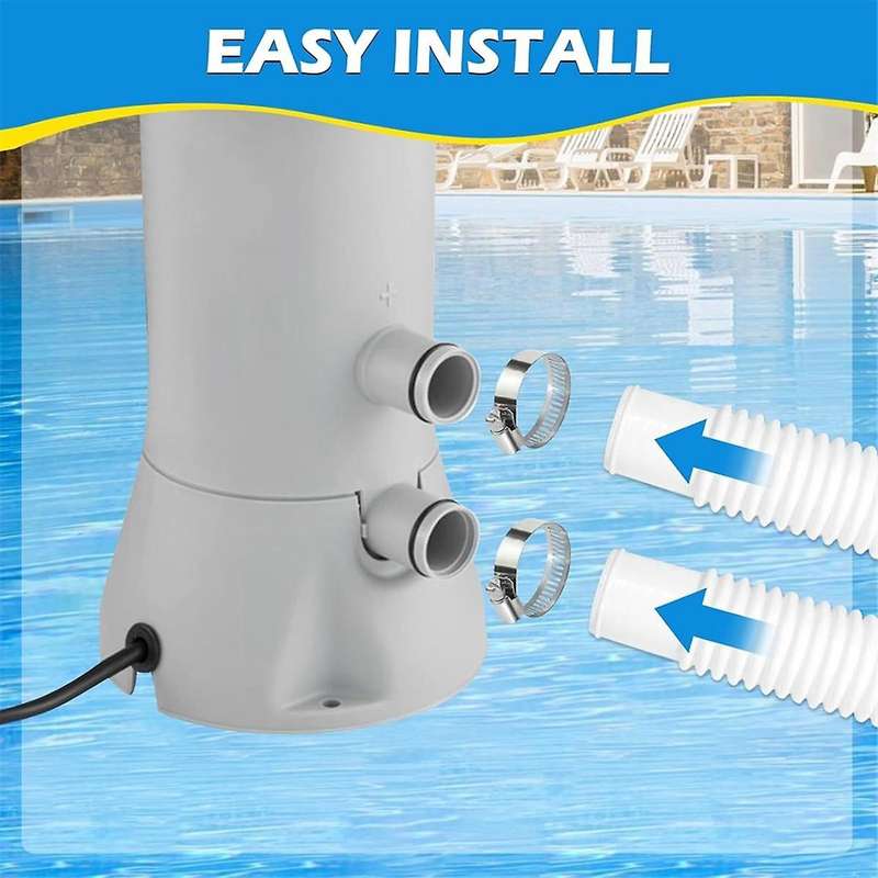 3Pcs 1.25in Pool Hose,59in Long Accessory Pool Pump Hoses for 1-1/4in Diameter All Above Ground Pool