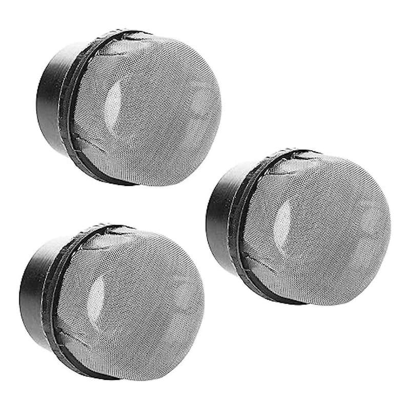 3pcs 190106Z Screen Cap Air Bleeder Screen Replacement Air Bleed Strainer Replacement Fiberglass Po