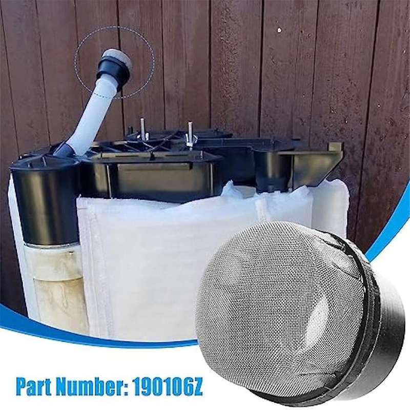 3pcs 190106Z Screen Cap Air Bleeder Screen Replacement Air Bleed Strainer Replacement Fiberglass Po