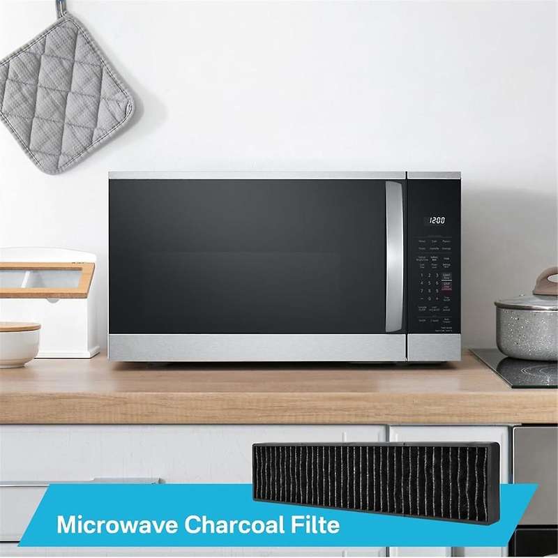 3pcs 5230W1A003A Microwave Charcoal Filter Replacement for Microwave Air Filter,Charcoal Filter
