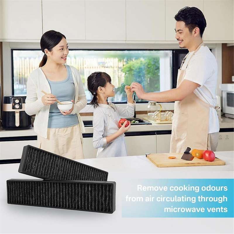 3pcs 5230W1A003A Microwave Charcoal Filter Replacement for Microwave Air Filter,Charcoal Filter