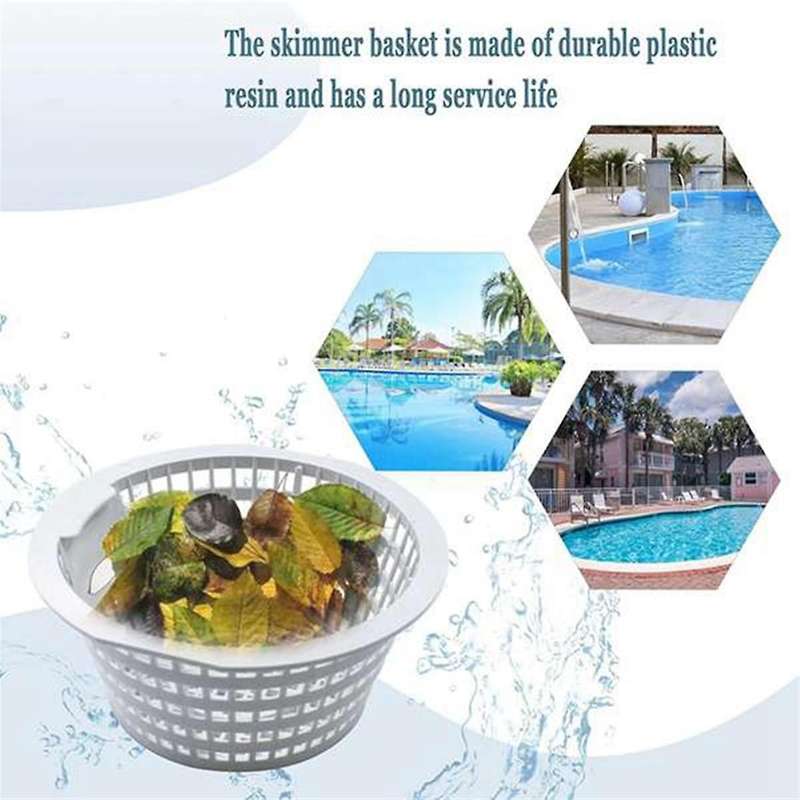 3Pcs 8928 Skimmer Basket for Above Ground and in Ground Swimming Pool Replacement Parts for ACM88