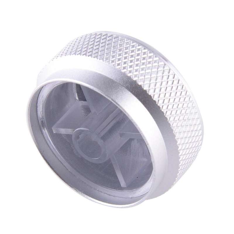 3Pcs AC Switch Knob Air Conditioning Heat Control Knobs for Platz Vios Vitz Yaris X Silver