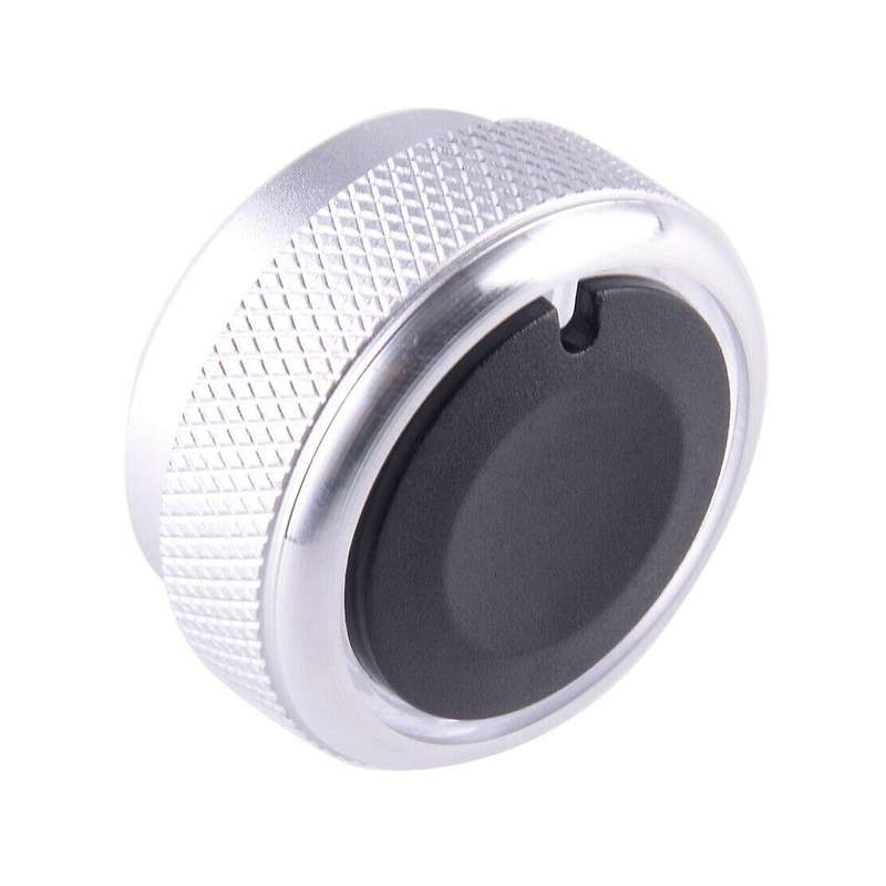 3Pcs AC Switch Knob Air Conditioning Heat Control Knobs for Platz Vios Vitz Yaris X Silver