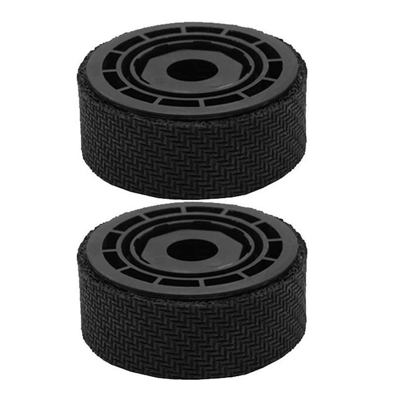 3PCS Anti- Wheel with Tires for M6 (6110) (6012) (6112) (6113) Series Robot Mop