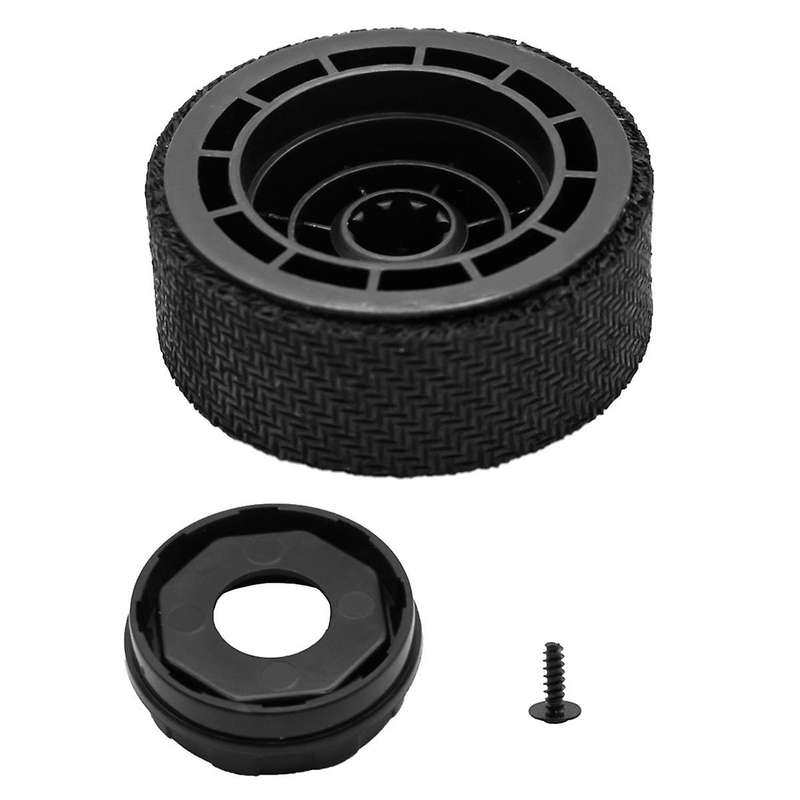 3PCS Anti- Wheel with Tires for M6 (6110) (6012) (6112) (6113) Series Robot Mop