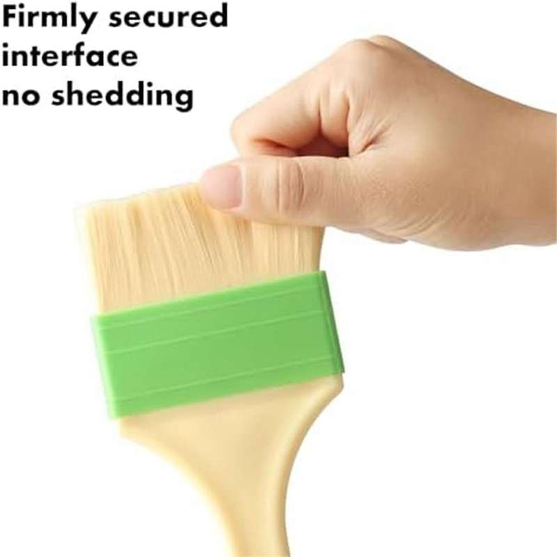 3Pcs Basting Pastry Brush, Cooking Brush Set,Grill Brush, Food Brush for Baking, Perfect for Marinad