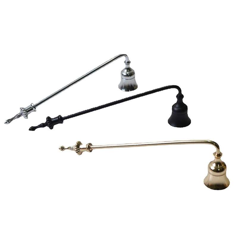 3Pcs Candle Snuffer Extinguisher with Long Handle, Wick Flame Snuffer for Putting Out Candle Flame S