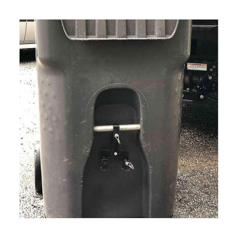 3pcs Can Couplers to Hook Multiple Wheeled Trash Containers Garbage Bin Connector