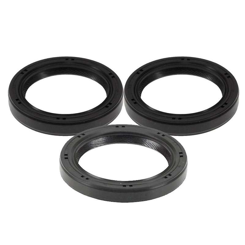 3Pcs Cam and Crank Seals Ring (2) 91213--003 and (1) 91212-2MR-A01 for Accord Crostour Pilot