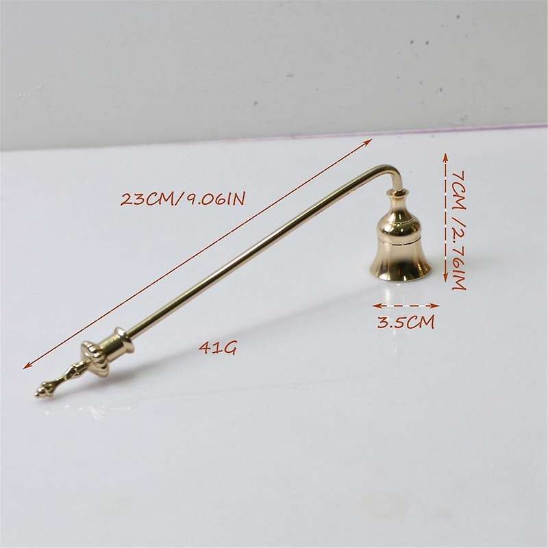 3pcs Candle Snuffer Extinguisher with Long Handle, Wick Flame Snuffer for Putting Out Candle Flame