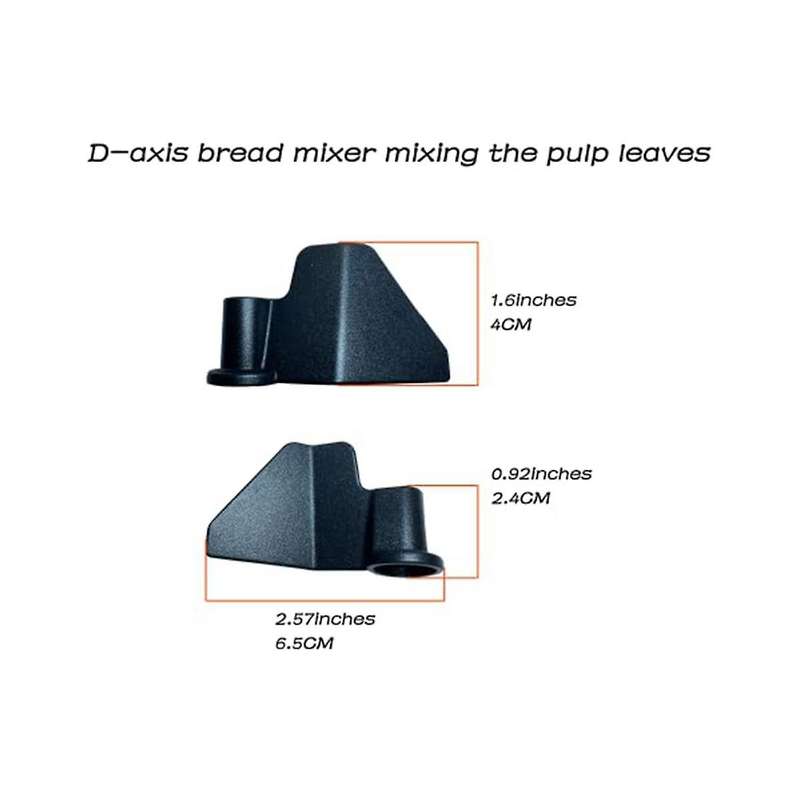 3pcs Bread Maker Paddle,universal Stainless Steel Bread Maker Blade Mixing Paddle Replacement for B