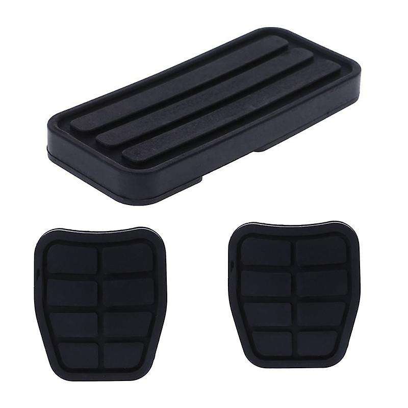 3pcs Car Accelerator Gas Rubber Foot Rest Pedal Pad Brake Clutch Pads Cover Kit for - Transporter T