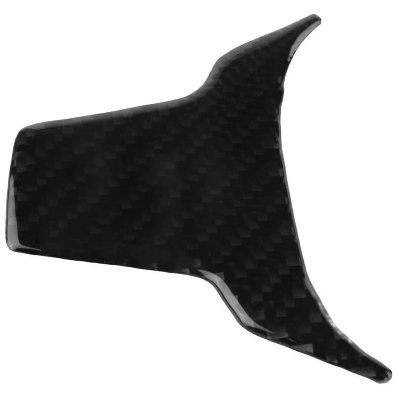 3Pcs Car Carbon Fiber Steering Wheel Button Switch Panel Cover Trim Decoration for 2016 - 2019