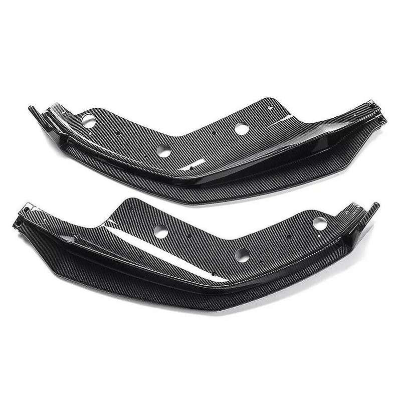 3PCS Car Front Bumper Lip Spoiler Splitter Diffuser Detachable Body Kit for 3 Series G20 2019-2020 C