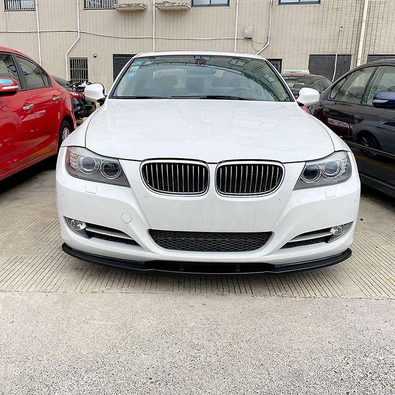 3pcs Car Front Bumper Splitter Lip Diffuser Spoiler Cover Guard for 3-series E90 E91 320i 330i 2009