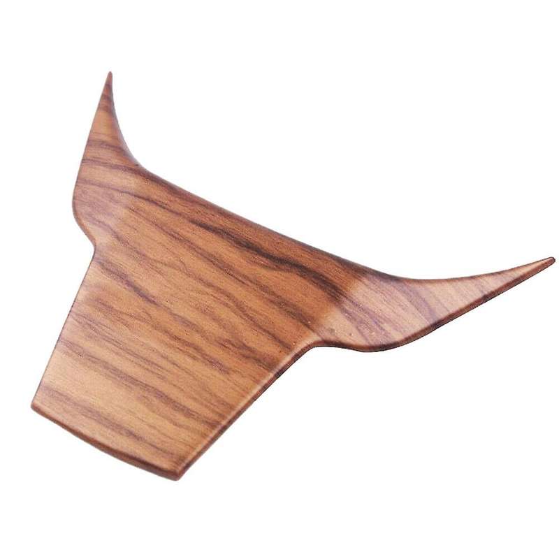 3PCs Car Peach Wood Grain Steering Wheel Trim for -V 2017-2019