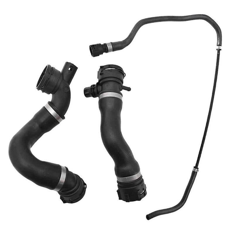 3pcs Car Upper Lower Coolant Radiator Hose for E90 E91 E92 325i 330i 330xi 2006 328i 328xi 171276185