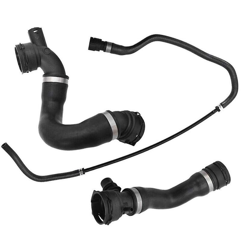 3pcs Car Upper Lower Coolant Radiator Hose for E90 E91 E92 325i 330i 330xi 2006 328i 328xi 171276185